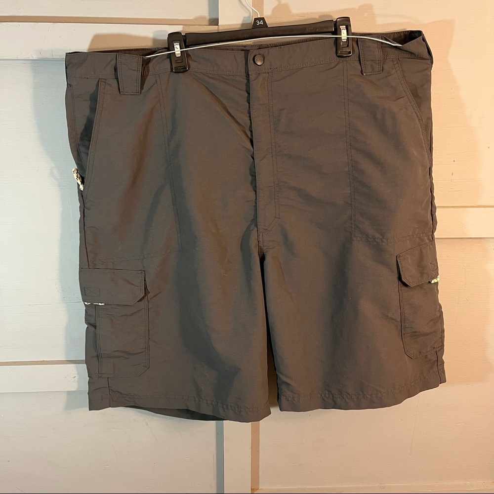 Wrangler Cargo Gray Nylon Shorts NW924AS Men's Size 46